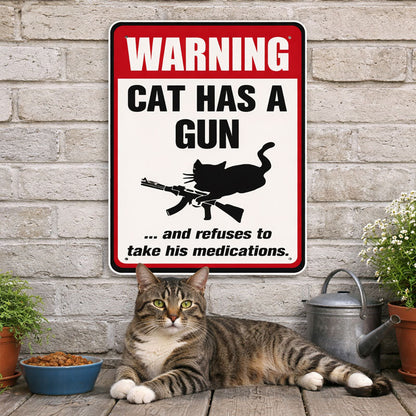 "Guard Dog" Humorous Warning Sign 🐶 — Give Your Neighbors Something to Talk About
